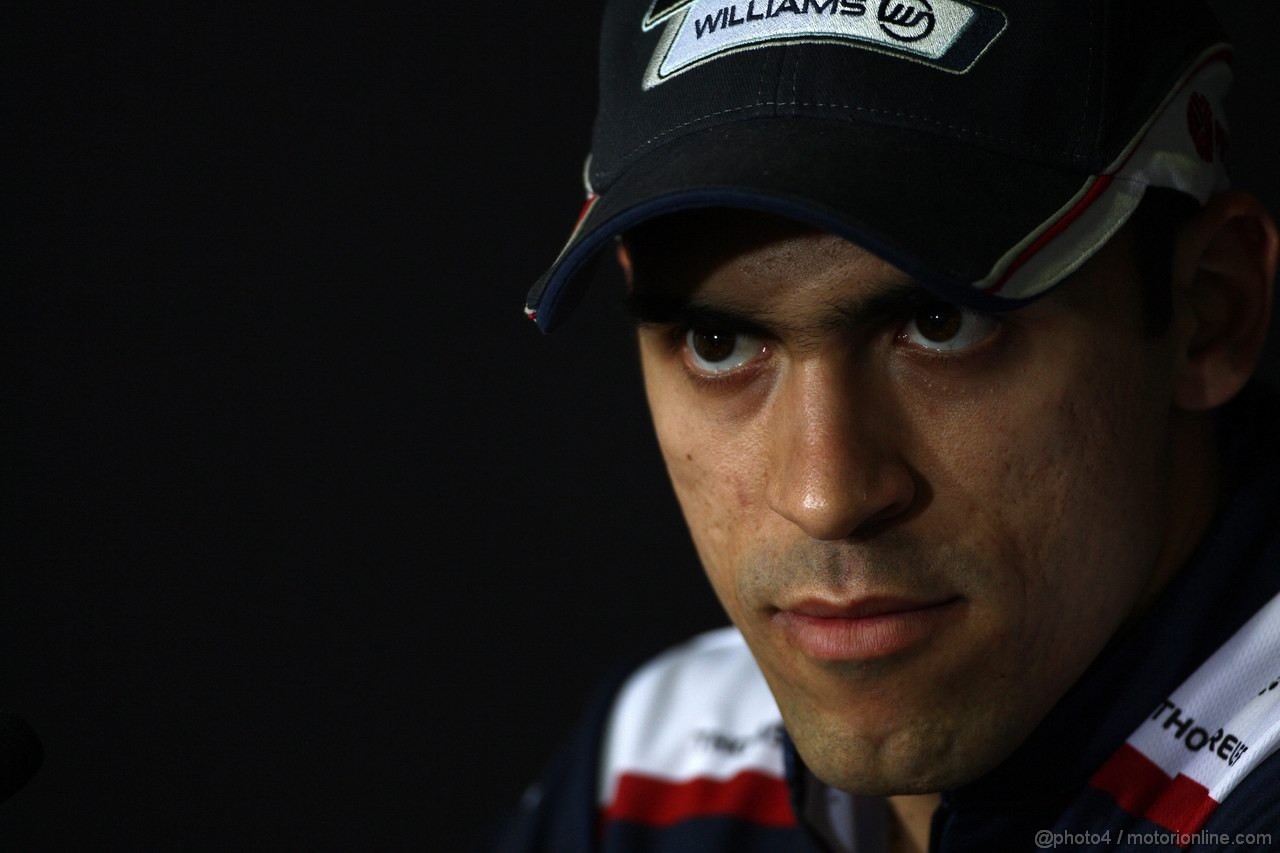 GP SPAGNA, 19.05.2011- Conferenza Stampa, Pastor Maldonado (VEN), Williams FW33