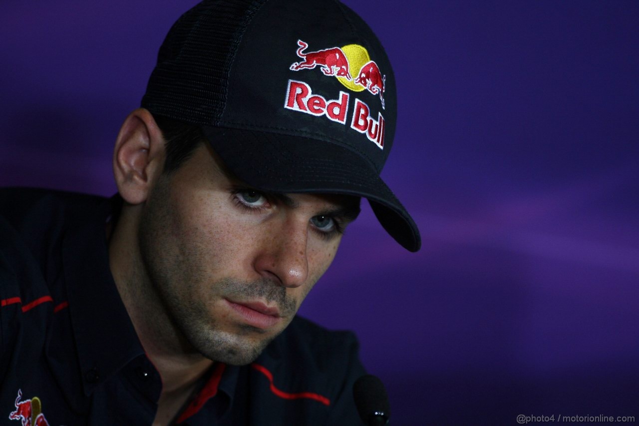 GP SPAGNA, 19.05.2011- Conferenza Stampa, Jaime Alguersuari (SPA), Scuderia Toro Rosso, STR6