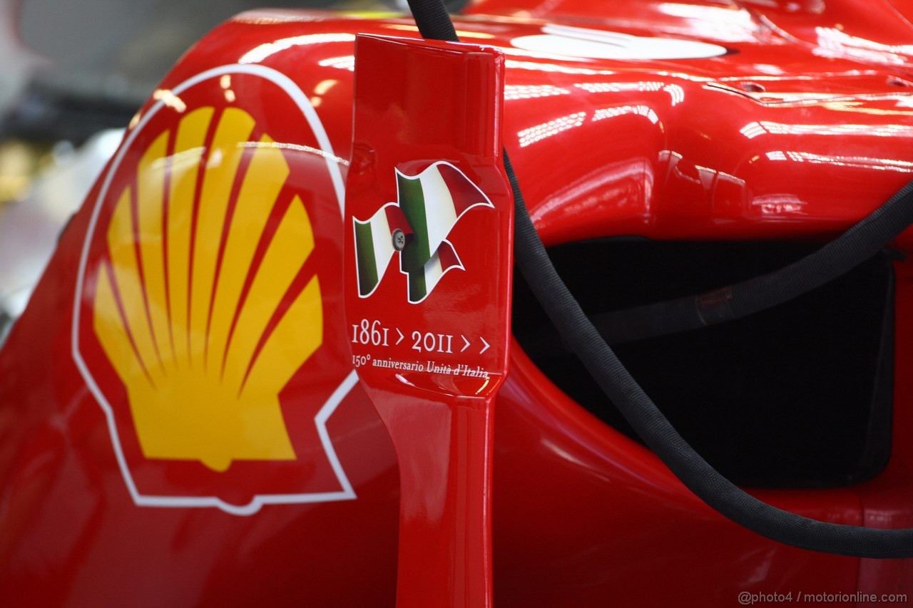 GP SPAGNA, 19.05.2011- Ferrari, F-150 Italia 