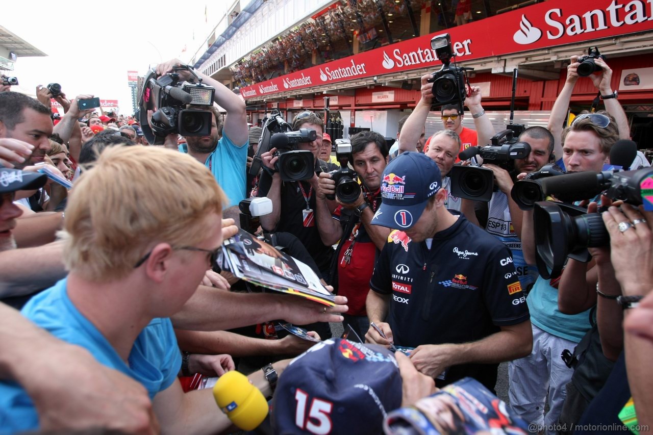 GP SPAGNA, 19.05.2011- Sebastian Vettel (GER), Red Bull Racing, RB7