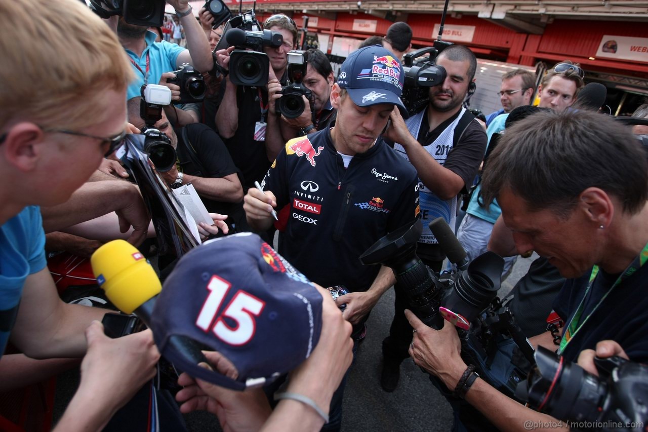 GP SPAGNA, 19.05.2011- Sebastian Vettel (GER), Red Bull Racing, RB7