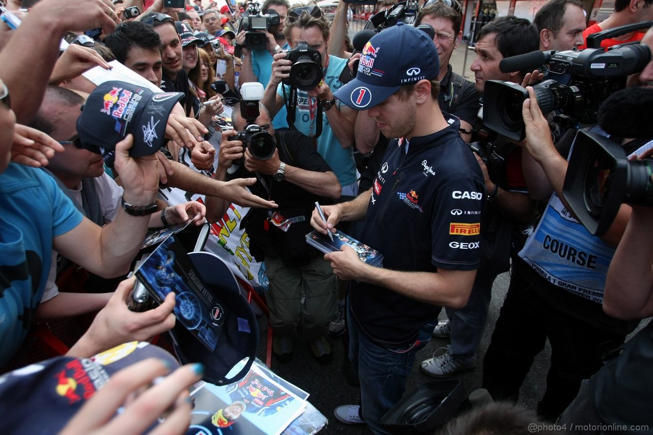GP SPAGNA, 19.05.2011- Sebastian Vettel (GER), Red Bull Racing, RB7