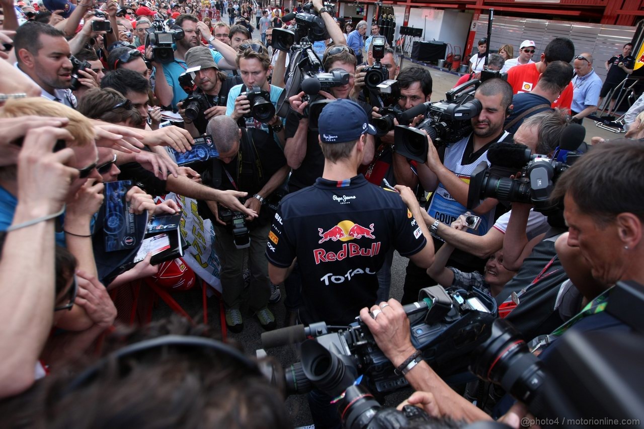 GP SPAGNA, 19.05.2011- Sebastian Vettel (GER), Red Bull Racing, RB7