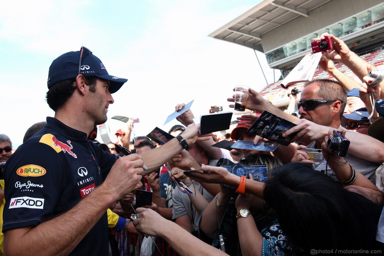 GP SPAGNA, 19.05.2011- Mark Webber (AUS), Red Bull Racing, RB7