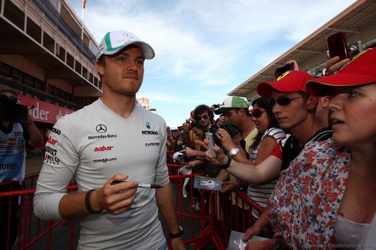 GP SPAGNA, 19.05.2011- Nico Rosberg (GER), Mercedes GP Petronas F1 Team, MGP W02
