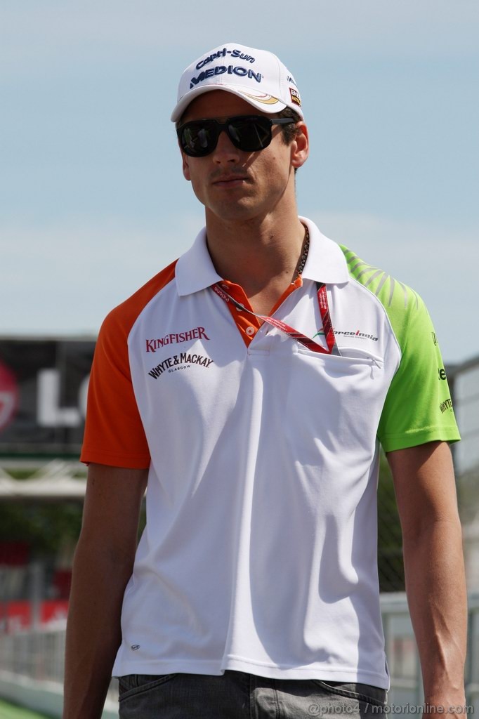 GP SPAGNA, 19.05.2011- Adrian Sutil (GER), Force India F1 Team, VJM04 