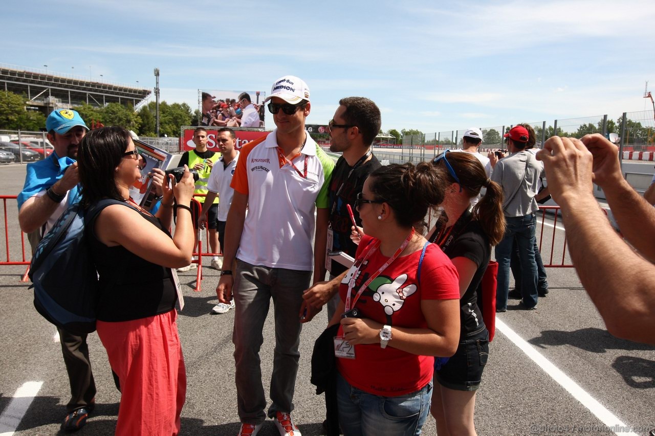 GP SPAGNA, 19.05.2011- Adrian Sutil (GER), Force India F1 Team, VJM04 
