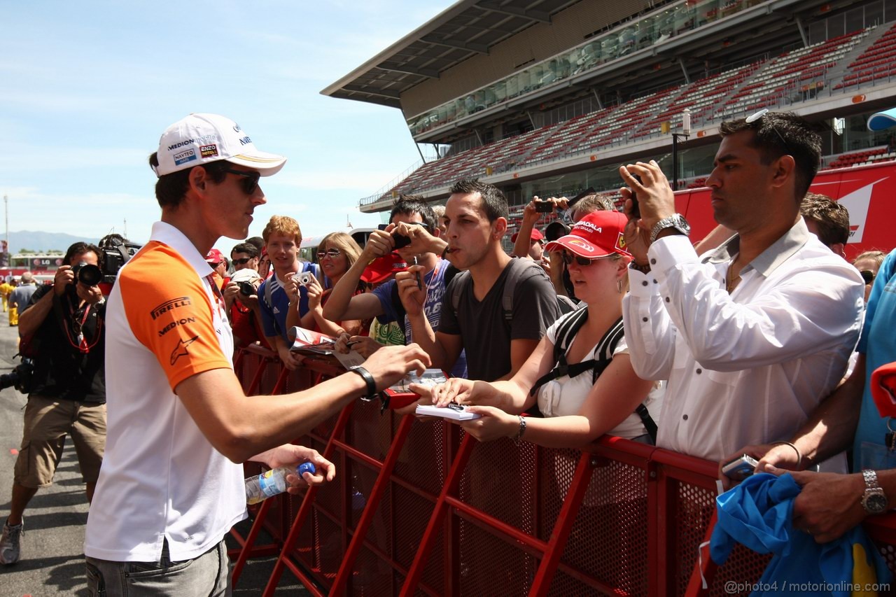 GP SPAGNA, 19.05.2011- Adrian Sutil (GER), Force India F1 Team, VJM04
