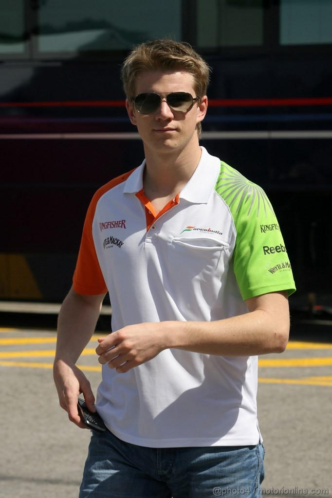 GP SPAGNA, 19.05.2011- Nico Hulkenberg (GER), Force India F1 Team, Test Driver