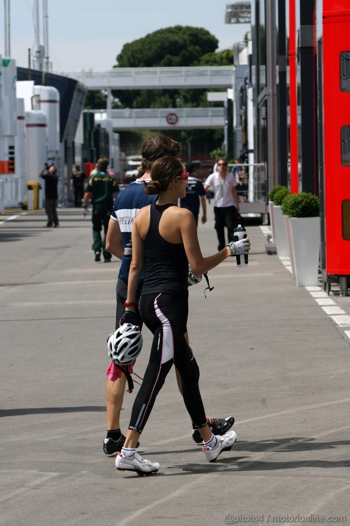 GP SPAGNA, 19.05.2011- Jessica Michibata (GBR), girfriend of Jenson Button (GBR)