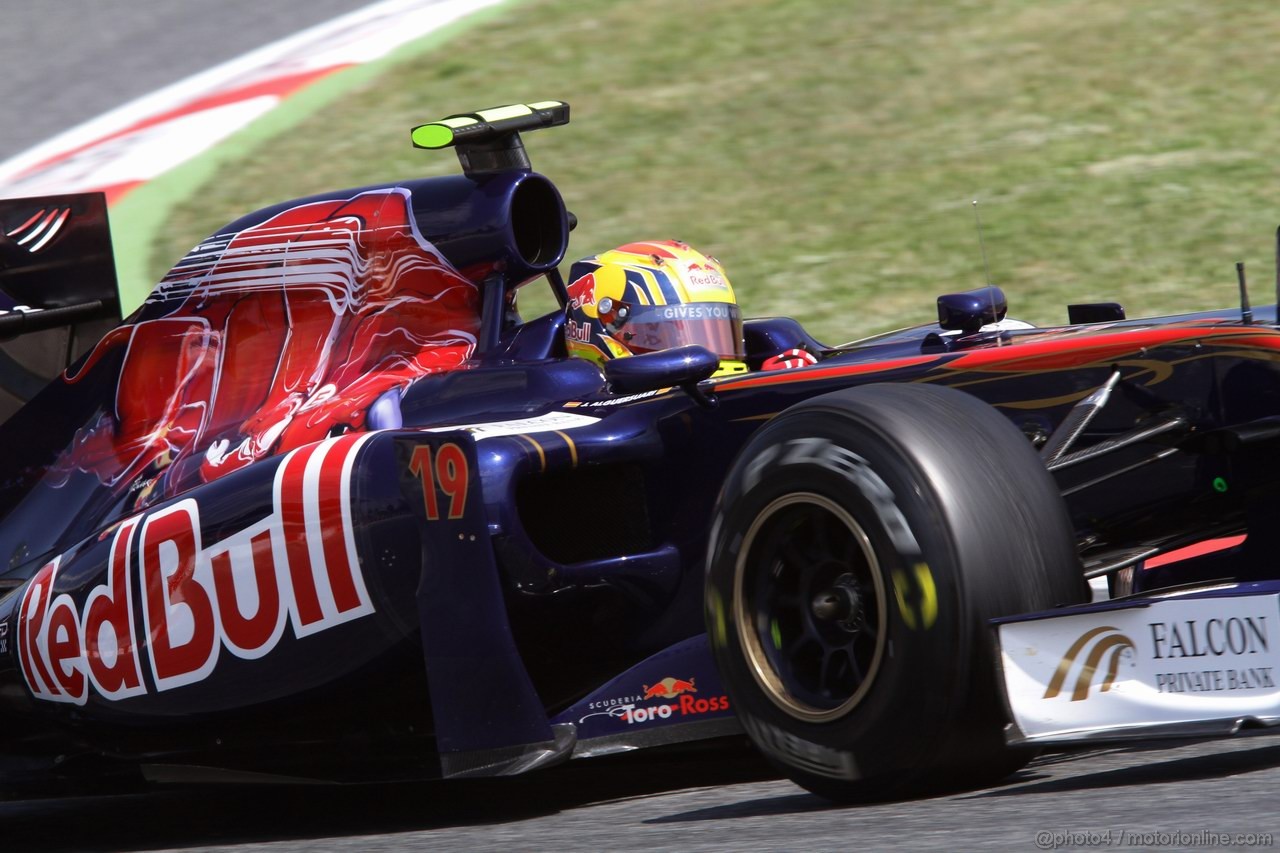 GP SPAGNA, 21.05.2011- Prove Libere 3, Sabato, Jaime Alguersuari (SPA), Scuderia Toro Rosso, STR6 
