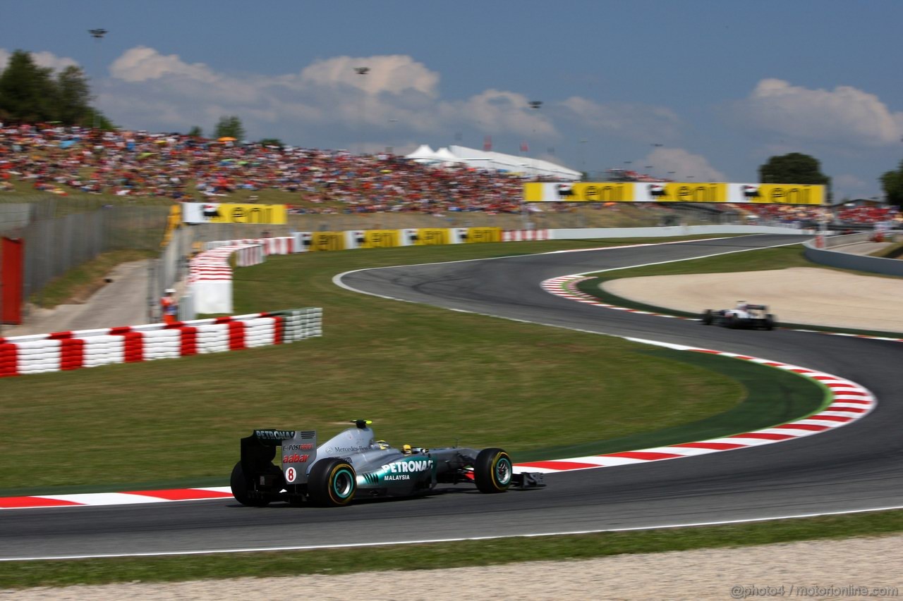 GP SPAGNA, 21.05.2011- Prove Libere 3, Sabato, Nico Rosberg (GER), Mercedes GP Petronas F1 Team, MGP W02
