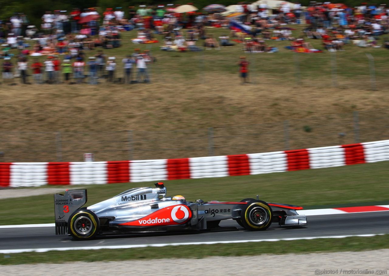 GP SPAGNA, 21.05.2011- Prove Libere 3, Sabato, Lewis Hamilton (GBR), McLaren  Mercedes, MP4-26 
