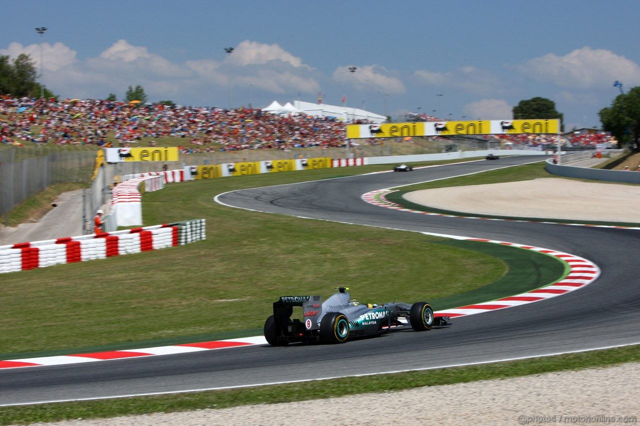 GP SPAGNA, 21.05.2011- Prove Libere 3, Sabato, Nico Rosberg (GER), Mercedes GP Petronas F1 Team, MGP W02