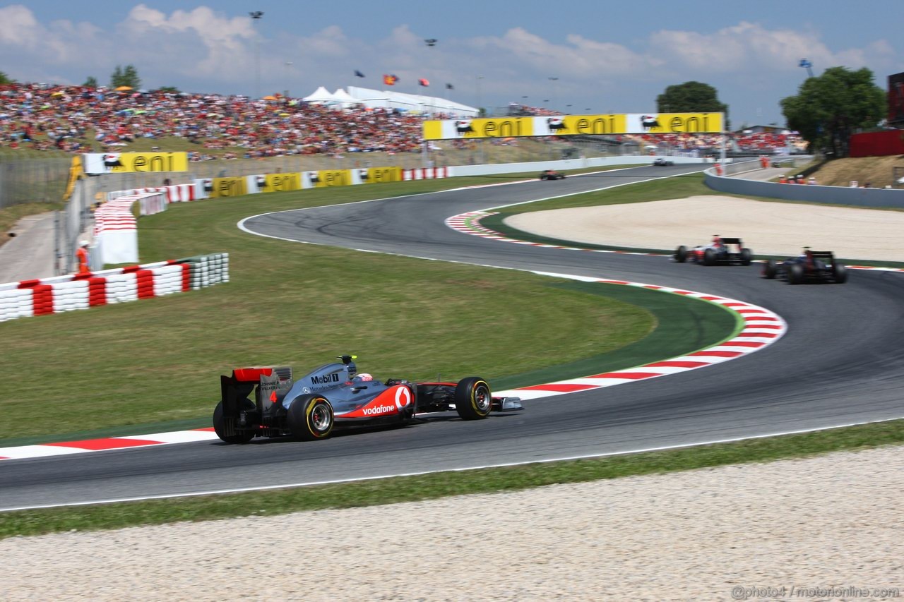 GP SPAGNA, 21.05.2011- Prove Libere 3, Sabato, Jenson Button (GBR), McLaren Mercedes, MP4-26