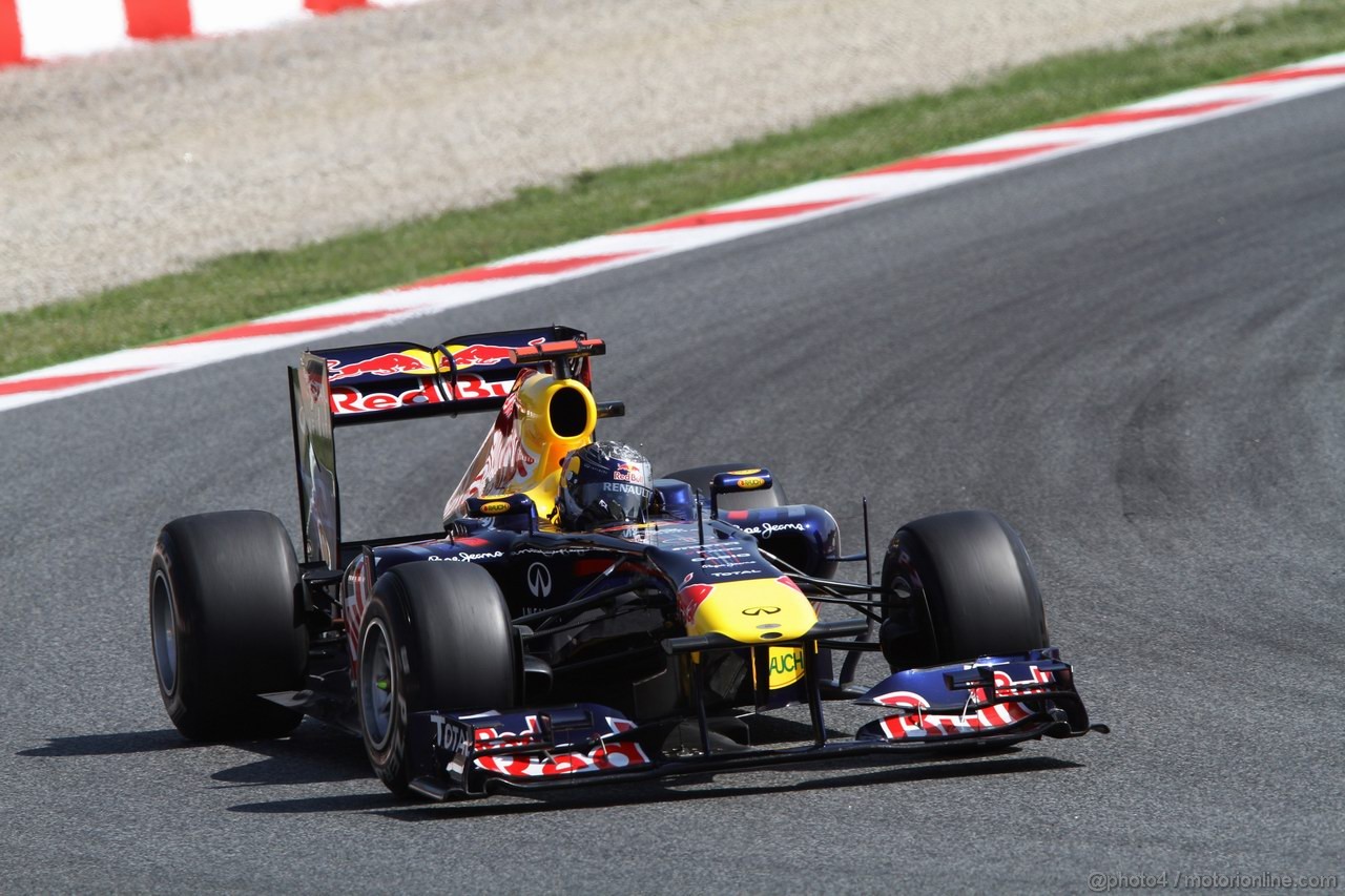 GP SPAGNA, 21.05.2011- Prove Libere 3, Sabato, Sebastian Vettel (GER), Red Bull Racing, RB7 