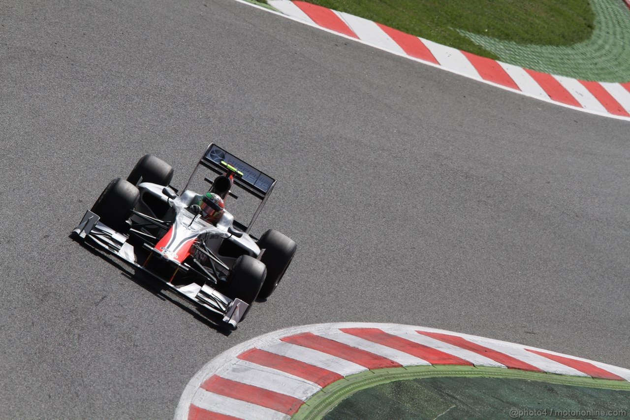 GP SPAGNA, 21.05.2011- Prove Libere 3, Sabato, Vitantonio Liuzzi (ITA), Hispania Racing F1 Team, HRT
