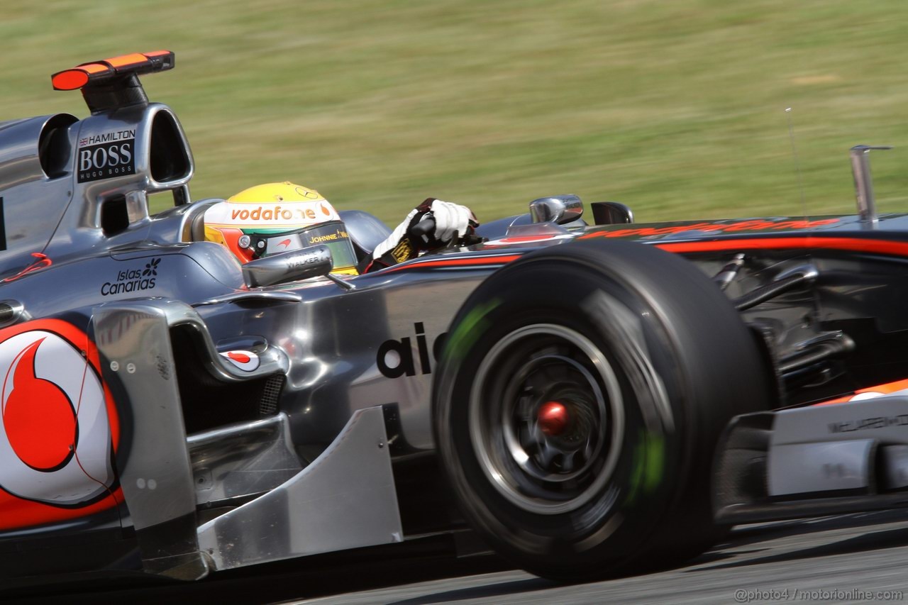 GP SPAGNA, 21.05.2011- Prove Libere 3, Sabato, Lewis Hamilton (GBR), McLaren  Mercedes, MP4-26 