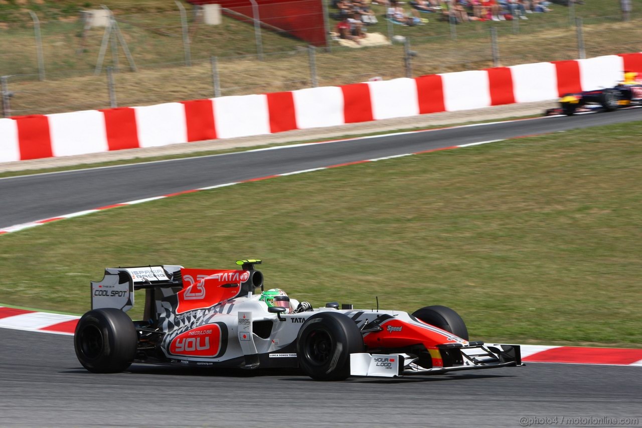 GP SPAGNA, 21.05.2011- Prove Libere 3, Sabato, Vitantonio Liuzzi (ITA), Hispania Racing F1 Team, HRT  