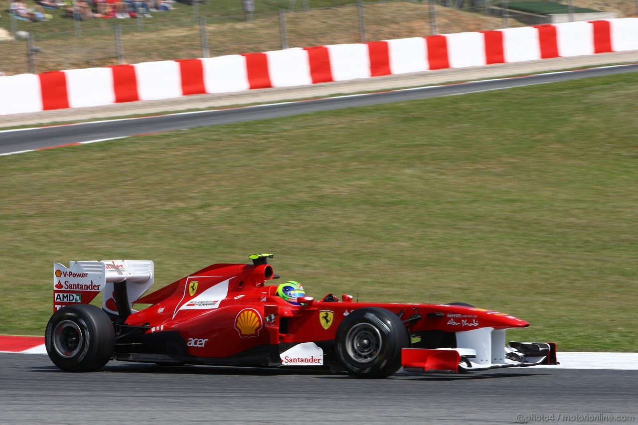 GP SPAGNA, 21.05.2011- Prove Libere 3, Sabato, Felipe Massa (BRA), Ferrari, F-150 Italia