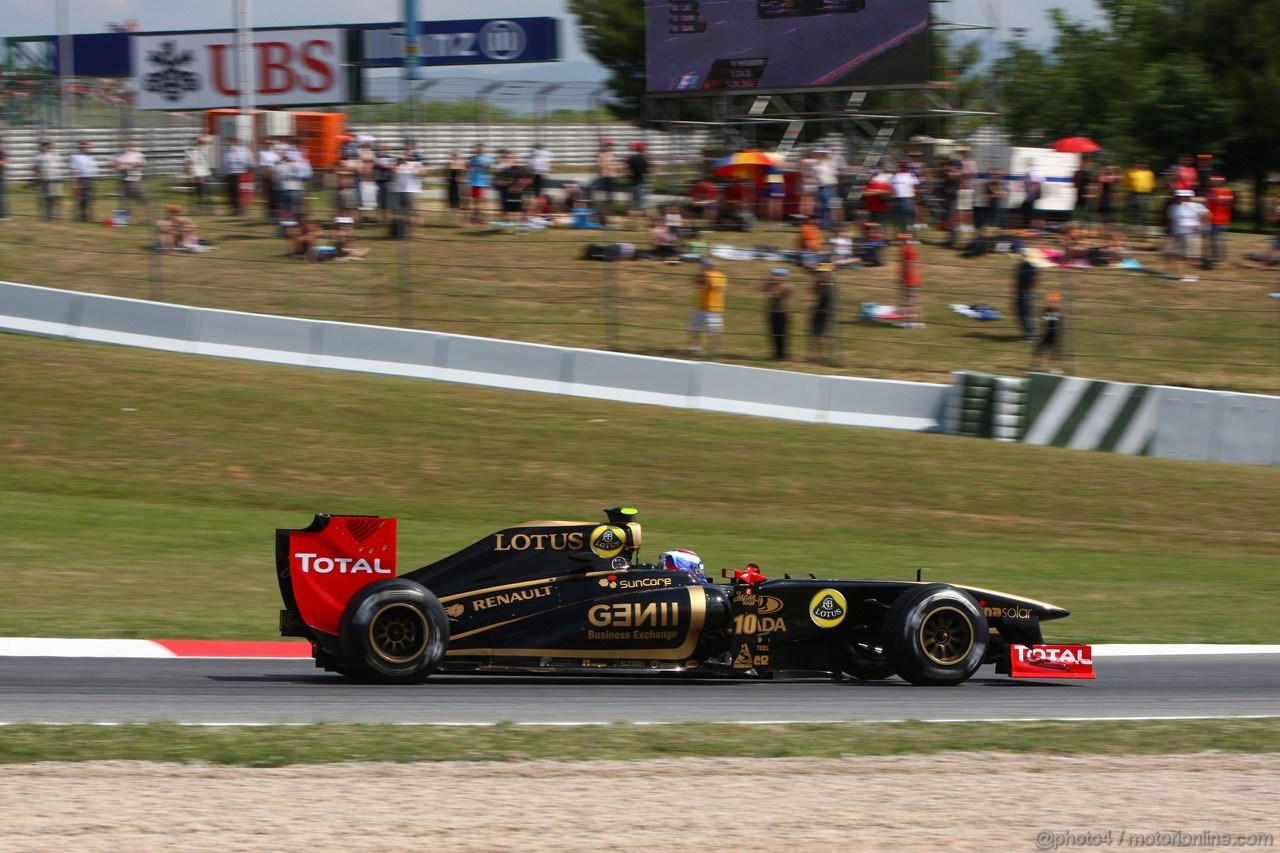 GP SPAGNA, 21.05.2011- Prove Libere 3, Sabato, Vitaly Petrov (RUS), Lotus Renault GP, R31 