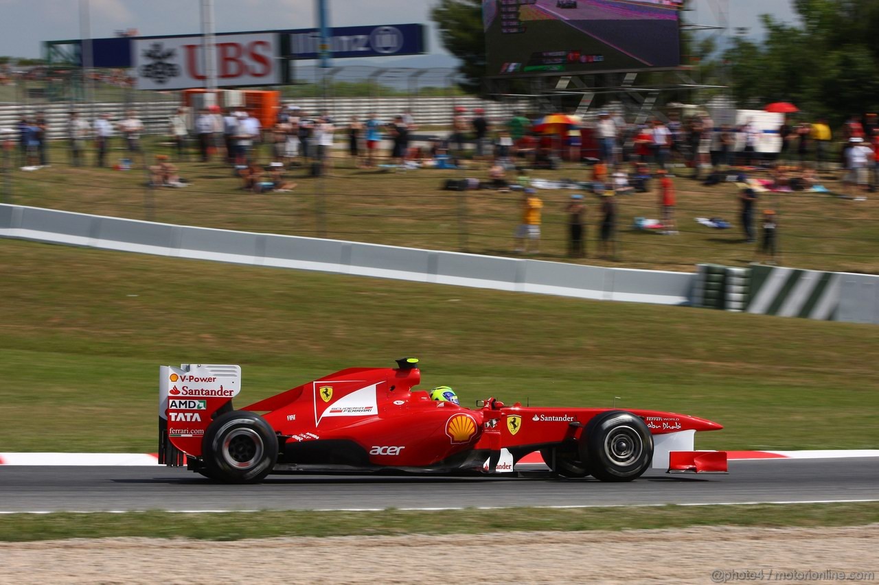 GP SPAGNA, 21.05.2011- Prove Libere 3, Sabato, Felipe Massa (BRA), Ferrari, F-150 Italia 