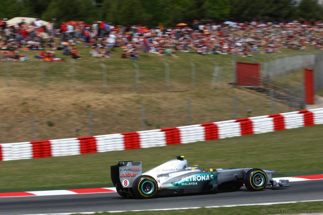 GP SPAGNA, 21.05.2011- Prove Libere 3, Sabato, Nico Rosberg (GER), Mercedes GP Petronas F1 Team, MGP W02