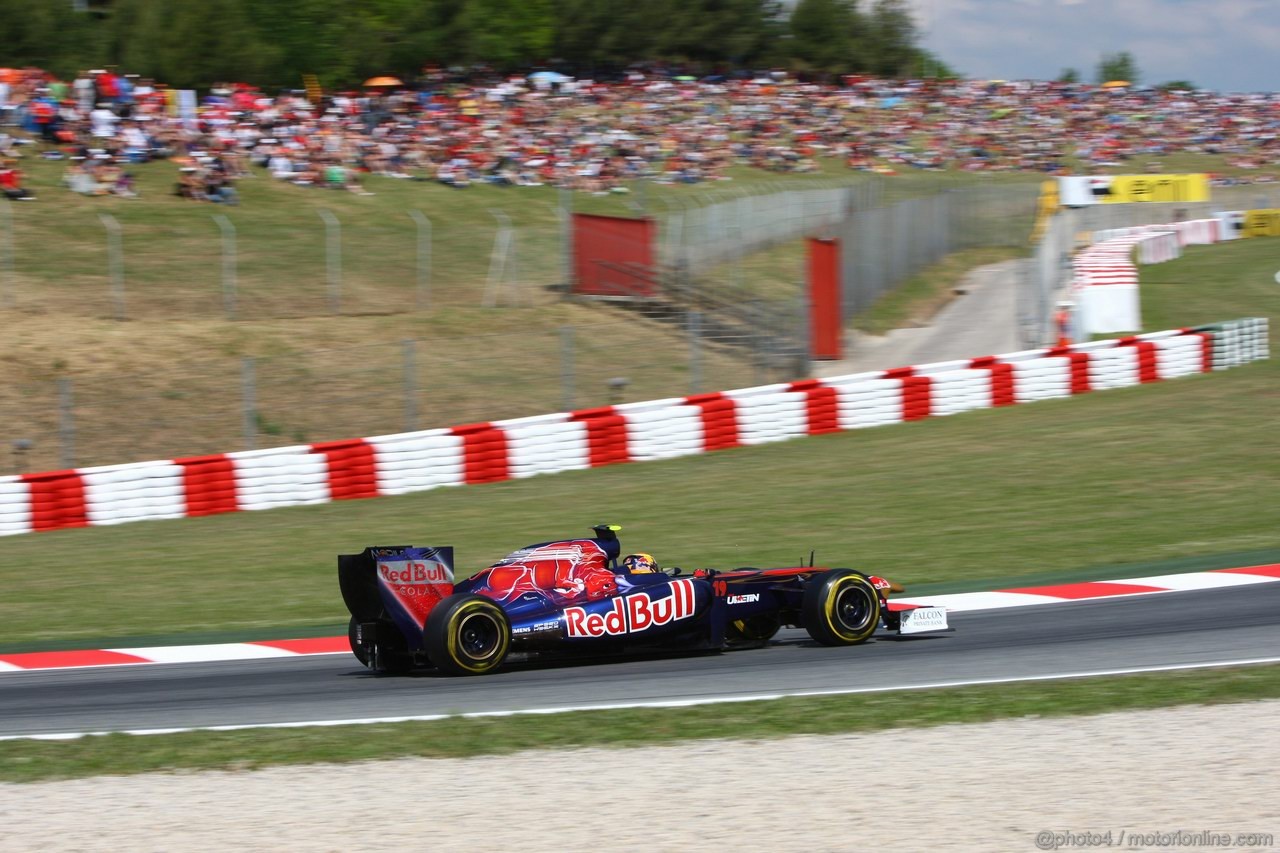 GP SPAGNA, 21.05.2011- Prove Libere 3, Sabato, Jaime Alguersuari (SPA), Scuderia Toro Rosso, STR6 