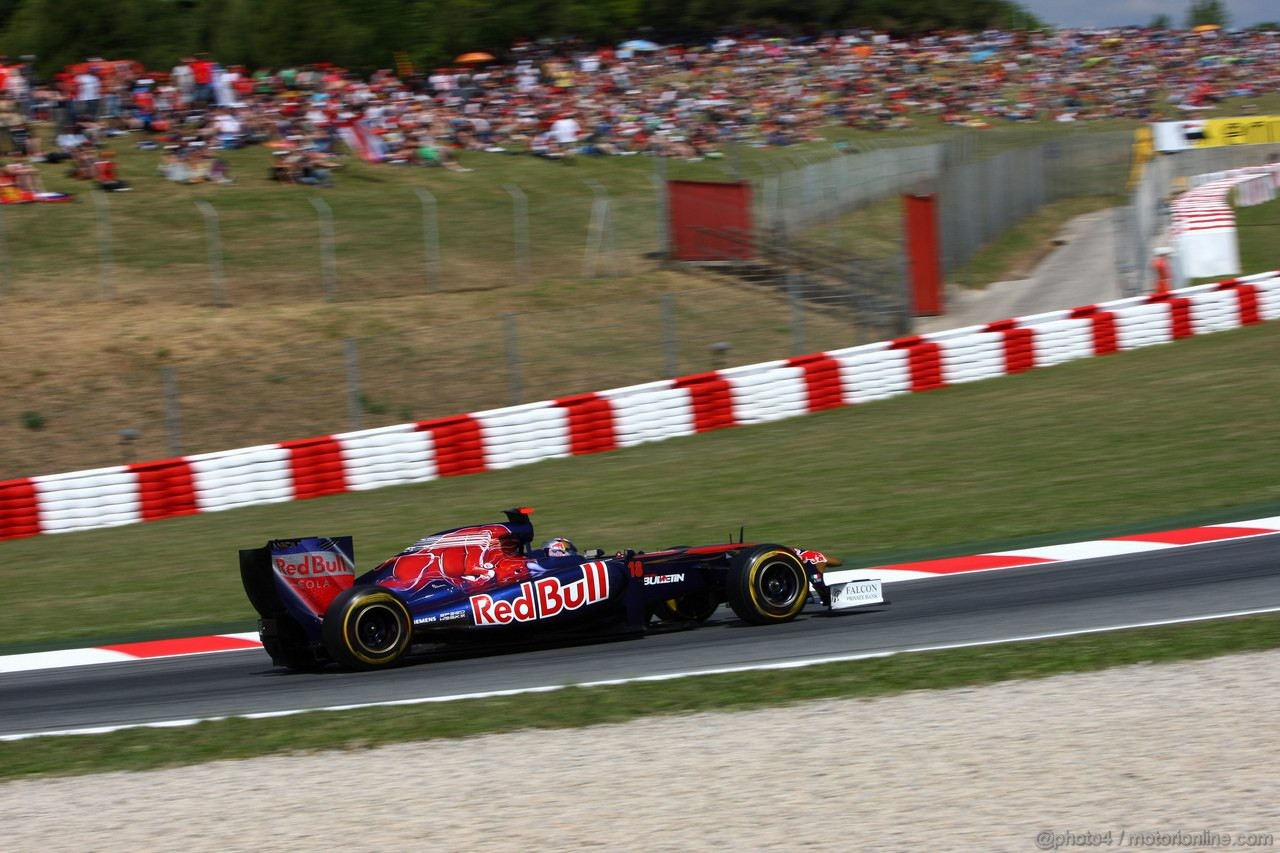 GP SPAGNA, 21.05.2011- Prove Libere 3, Sabato, Sébastien Buemi (SUI), Scuderia Toro Rosso, STR6 