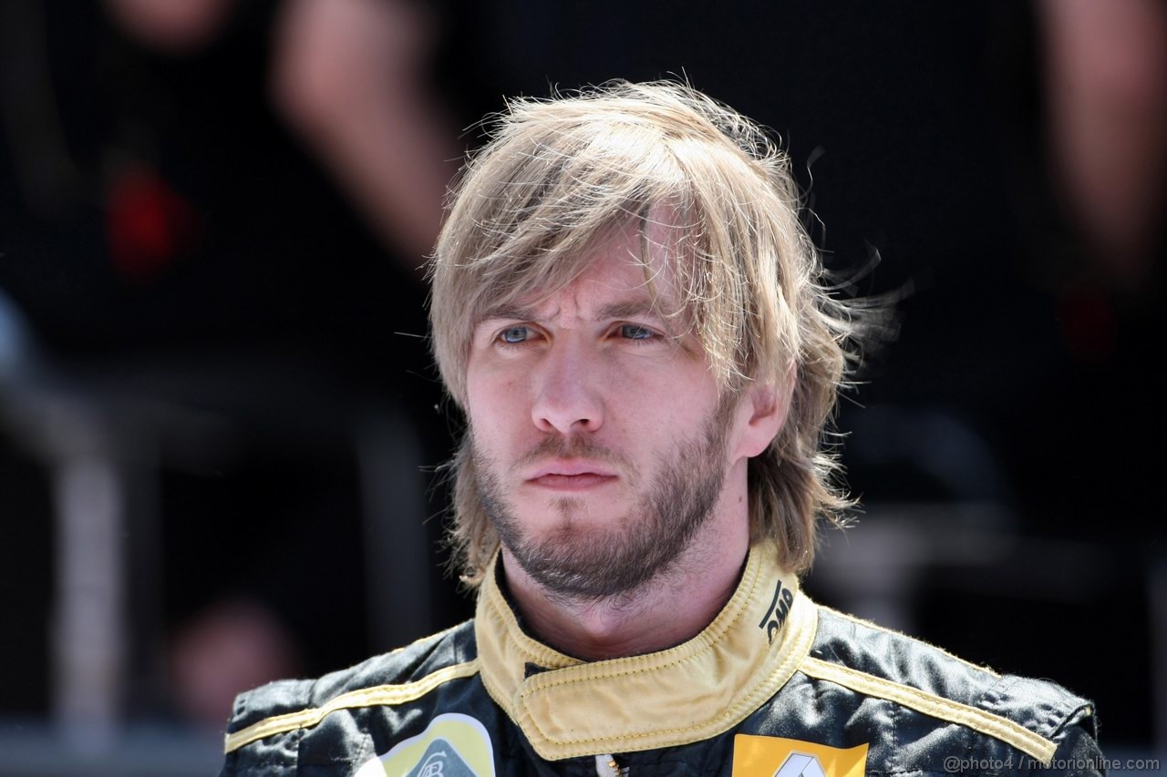 GP SPAGNA, 21.05.2011- Prove Libere 3, Sabato, Nick Heidfeld (GER) Lotus Renault GP R31  