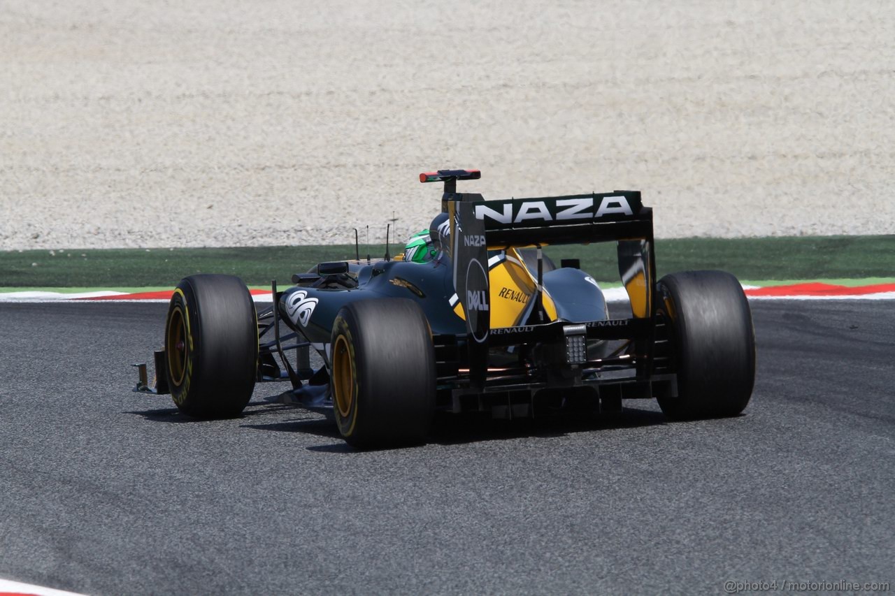GP SPAGNA, 21.05.2011- Prove Libere 3, Sabato, Heikki Kovalainen (FIN), Team Lotus, TL11 