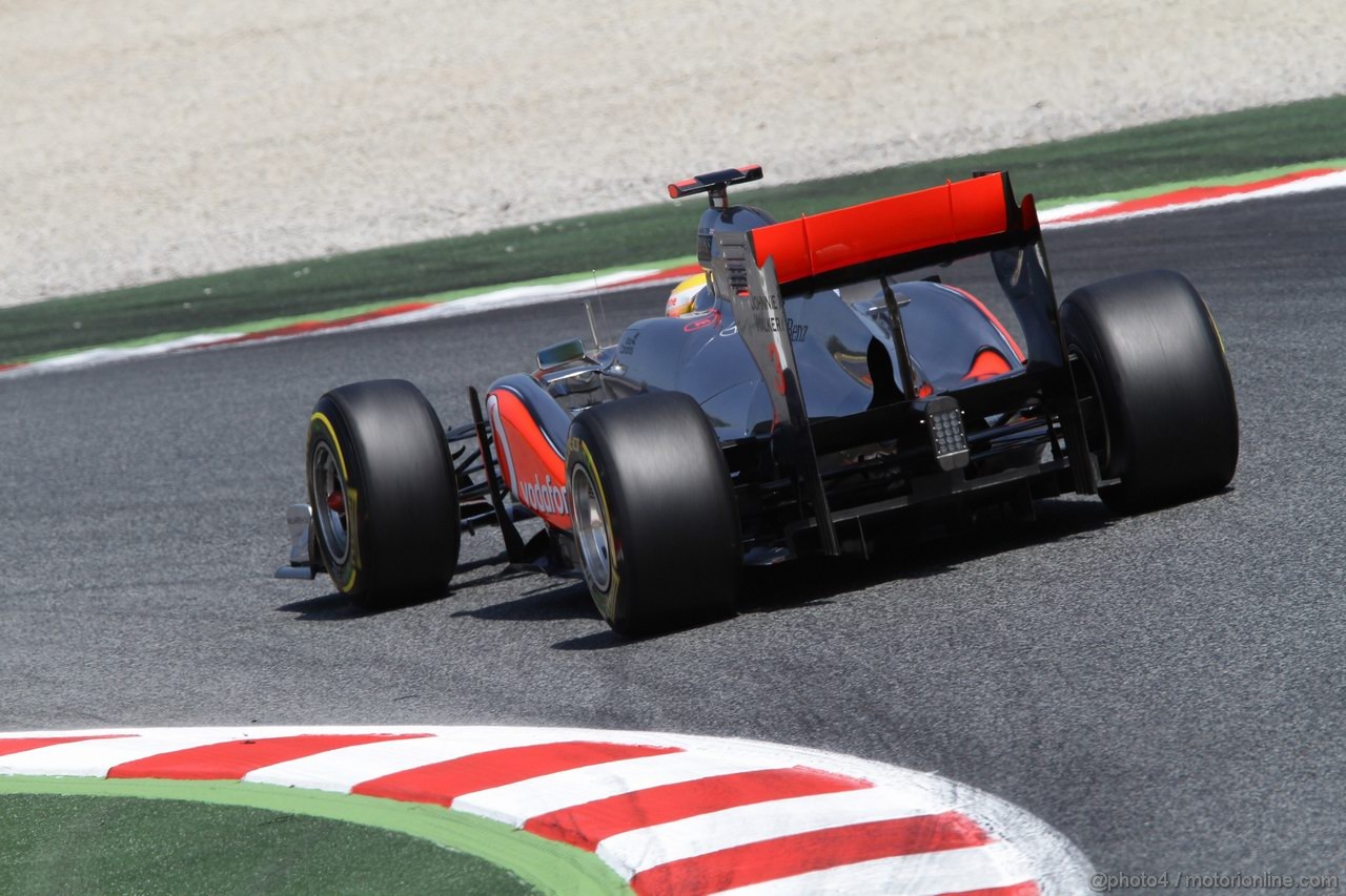 GP SPAGNA, 21.05.2011- Prove Libere 3, Sabato, Lewis Hamilton (GBR), McLaren  Mercedes, MP4-26 