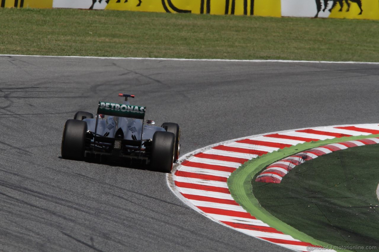 GP SPAGNA, 21.05.2011- Prove Libere 3, Sabato, Michael Schumacher (GER), Mercedes GP Petronas F1 Team, MGP W02 