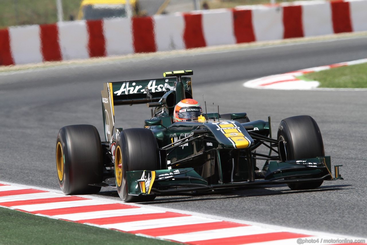 GP SPAGNA, 21.05.2011- Prove Libere 3, Sabato, Jarno Trulli (ITA), Team Lotus, TL11