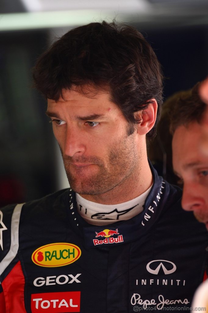 GP SPAGNA, 21.05.2011- Prove Libere 3, Sabato, Mark Webber (AUS), Red Bull Racing, RB7 