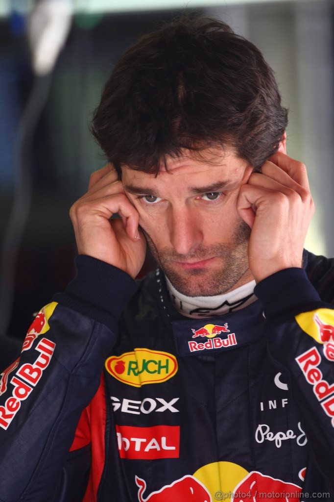 GP SPAGNA, 21.05.2011- Prove Libere 3, Sabato, Mark Webber (AUS), Red Bull Racing, RB7 