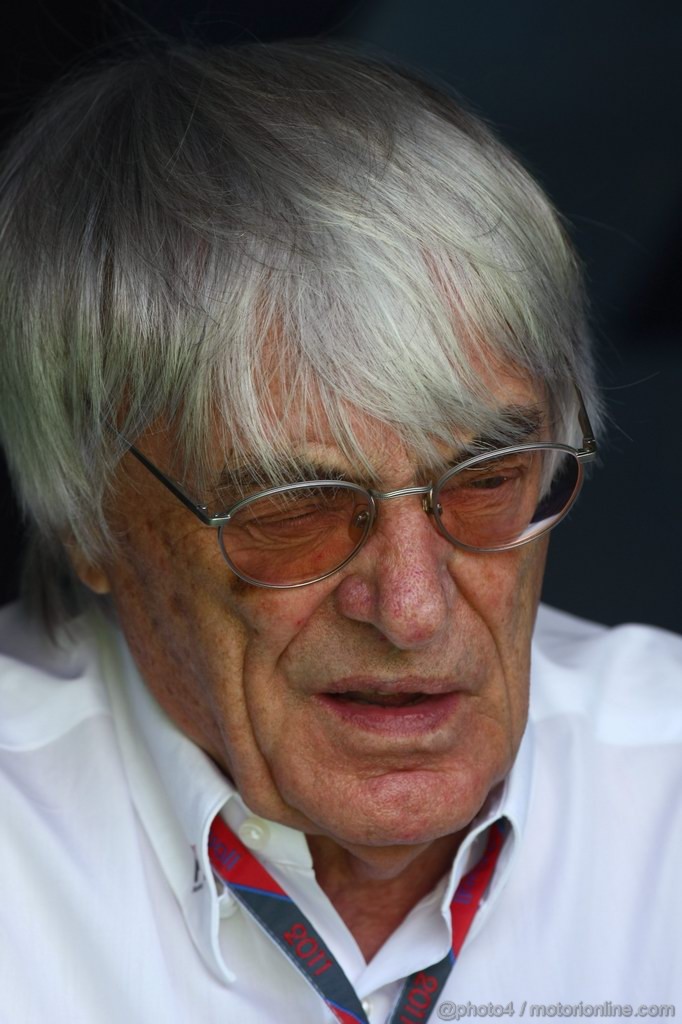 GP SPAGNA, 21.05.2011- Prove Libere 3, Sabato, Bernie Ecclestone (GBR), President e CEO of Formula One Management  