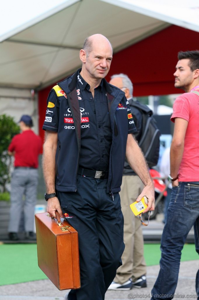 GP SPAGNA, 21.05.2011- Adrian Newey (GBR), Red Bull Racing , Technical Operations Director