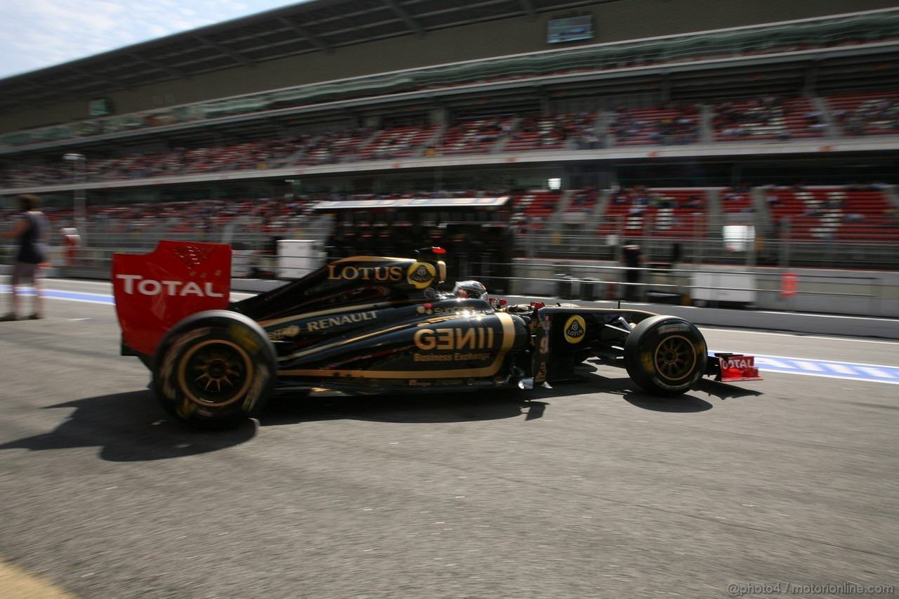 GP SPAGNA, 21.05.2011- Prove Libere 3, Sabato, Nick Heidfeld (GER) Lotus Renault GP R31  