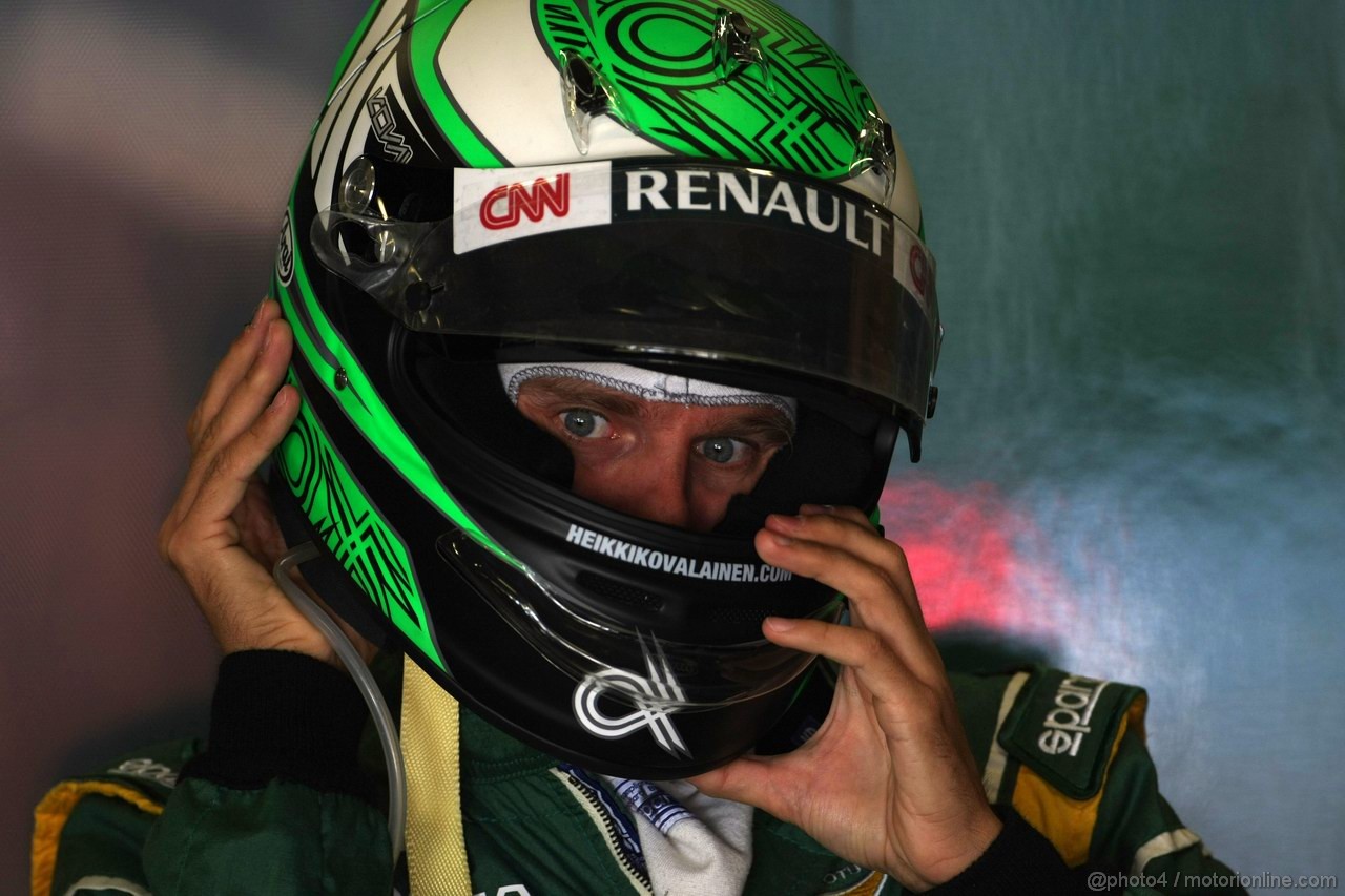 GP SPAGNA, 21.05.2011- Prove Libere 3, Sabato, Heikki Kovalainen (FIN), Team Lotus, TL11 