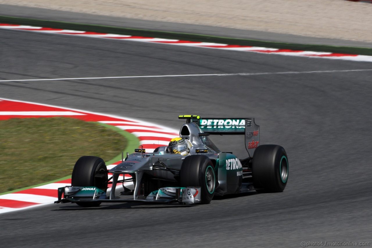 GP SPAGNA, 21.05.2011- Prove Libere 3, Sabato, Nico Rosberg (GER), Mercedes GP Petronas F1 Team, MGP W02 