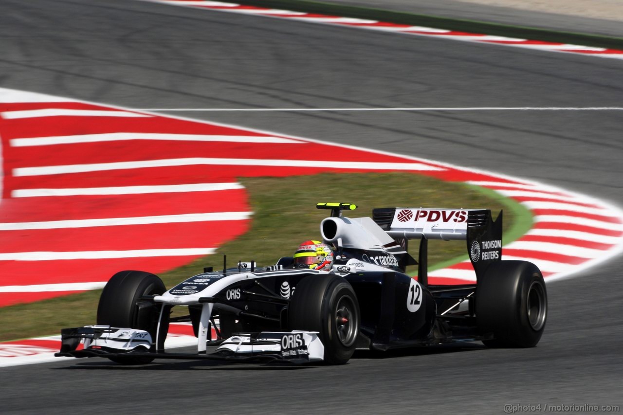 GP SPAGNA, 21.05.2011- Prove Libere 3, Sabato, Pastor Maldonado (VEN), Williams FW33 
