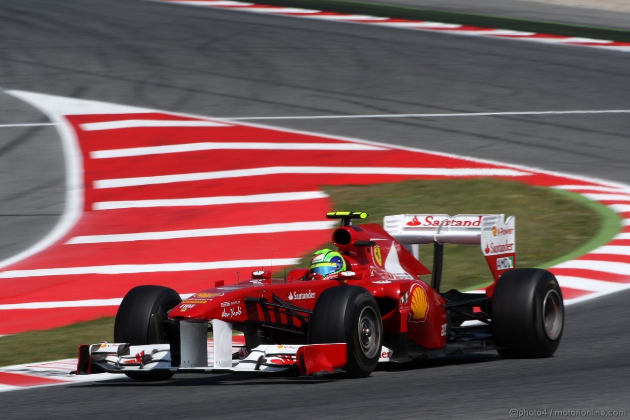 GP SPAGNA, 21.05.2011- Prove Libere 3, Sabato, Felipe Massa (BRA), Ferrari, F-150 Italia 