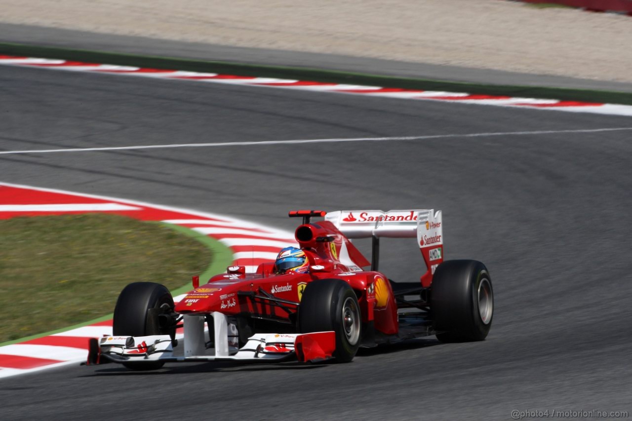 GP SPAGNA, 21.05.2011- Prove Libere 3, Sabato, Fernando Alonso (ESP), Ferrari, F-150 Italia