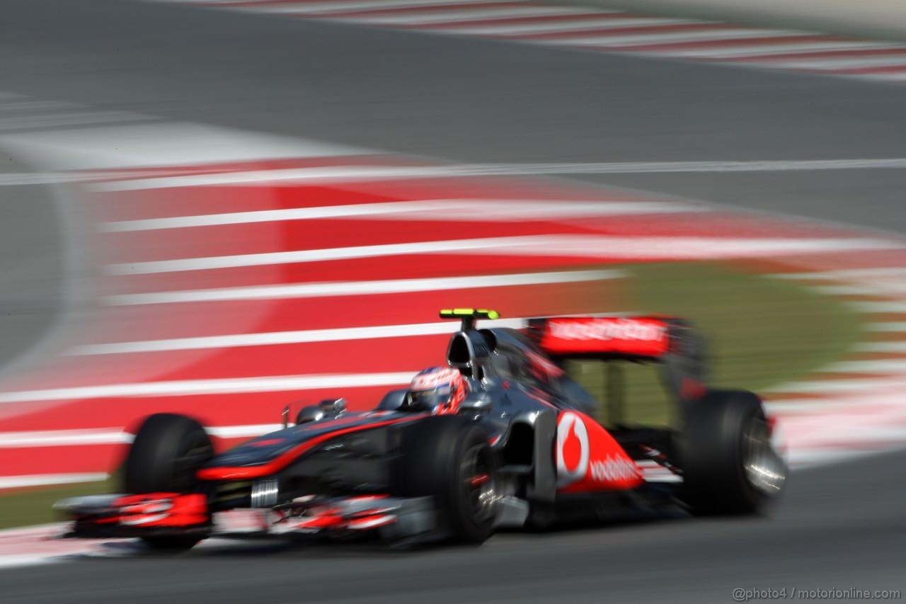 GP SPAGNA, 21.05.2011- Prove Libere 3, Sabato, Jenson Button (GBR), McLaren  Mercedes, MP4-26 