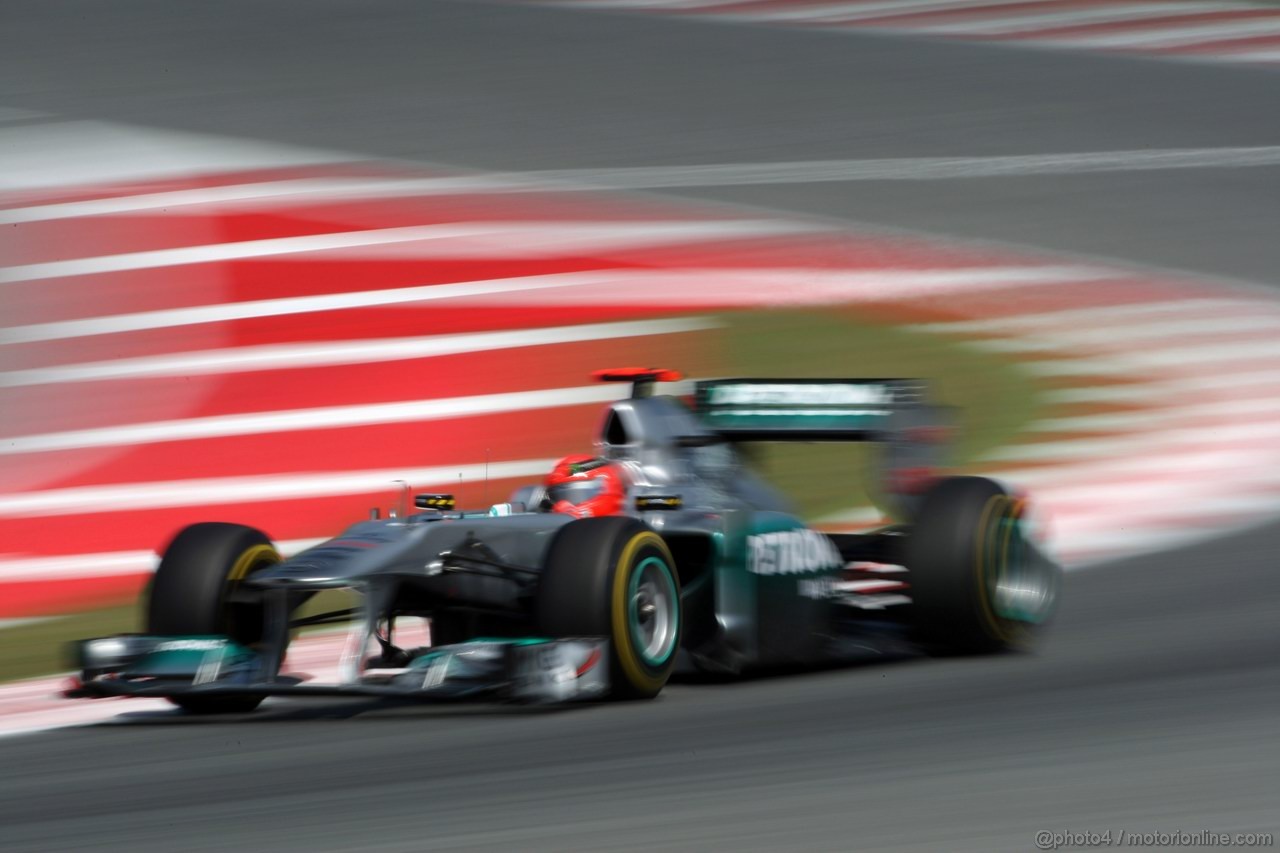 GP SPAGNA, 21.05.2011- Prove Libere 3, Sabato, Michael Schumacher (GER), Mercedes GP Petronas F1 Team, MGP W02