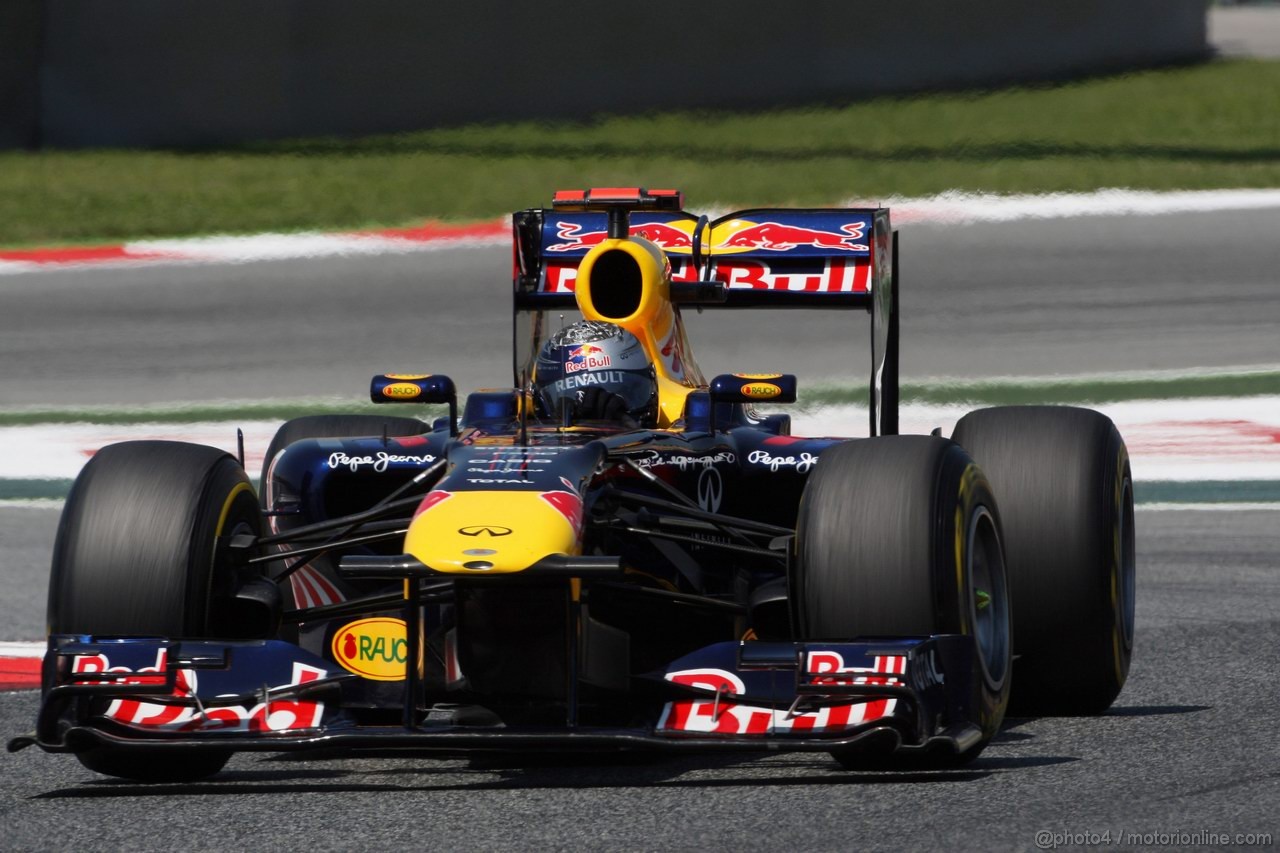 GP SPAGNA, 21.05.2011- Prove Libere 3, Sabato, Sebastian Vettel (GER), Red Bull Racing, RB7 