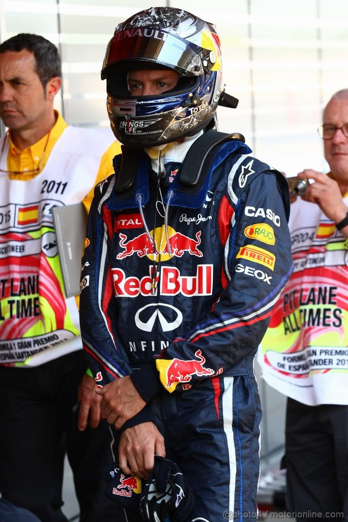 GP SPAGNA, 20.05.2011- Sebastian Vettel (GER), Red Bull Racing, RB7 