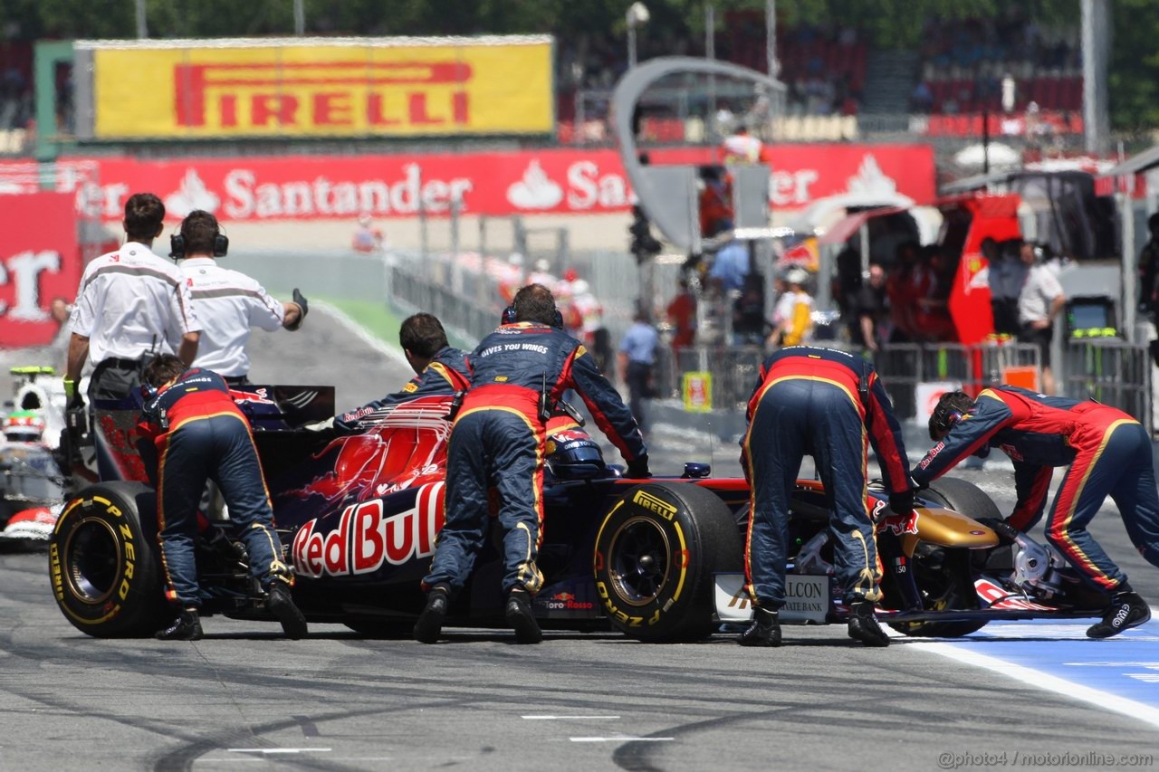 GP SPAGNA, 21.05.2011- Qualifiche,Sébastien Buemi (SUI), Scuderia Toro Rosso, STR6 
