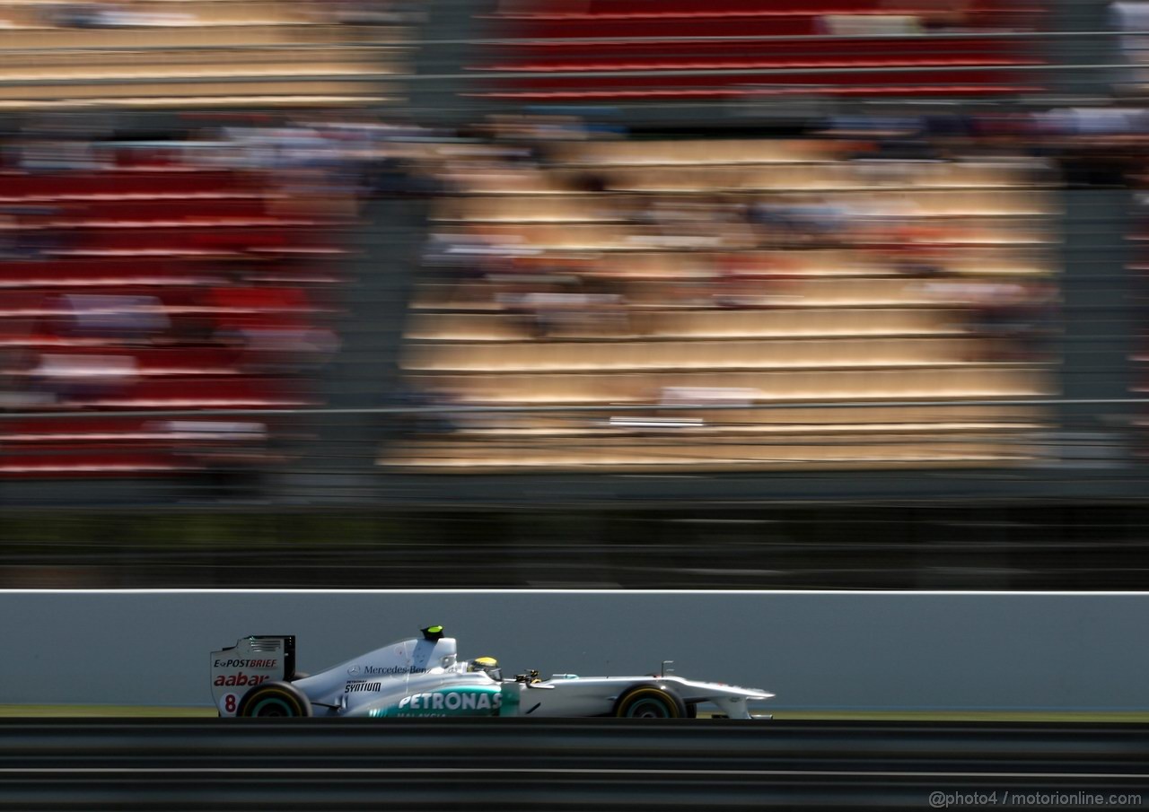 GP SPAGNA, 21.05.2011- Qualifiche, Nico Rosberg (GER), Mercedes GP Petronas F1 Team, MGP W02 